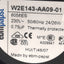 Used ebm-papst W2E143-AA09-01 AC Tubeaxial Fan, 230VAC, 258.9CFM, 60.0dB(A), 3300RPM