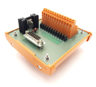 New K-Tron 9184-30760-A Terminal Block Interface Breakout Circuit Board 15-Pin Dsub