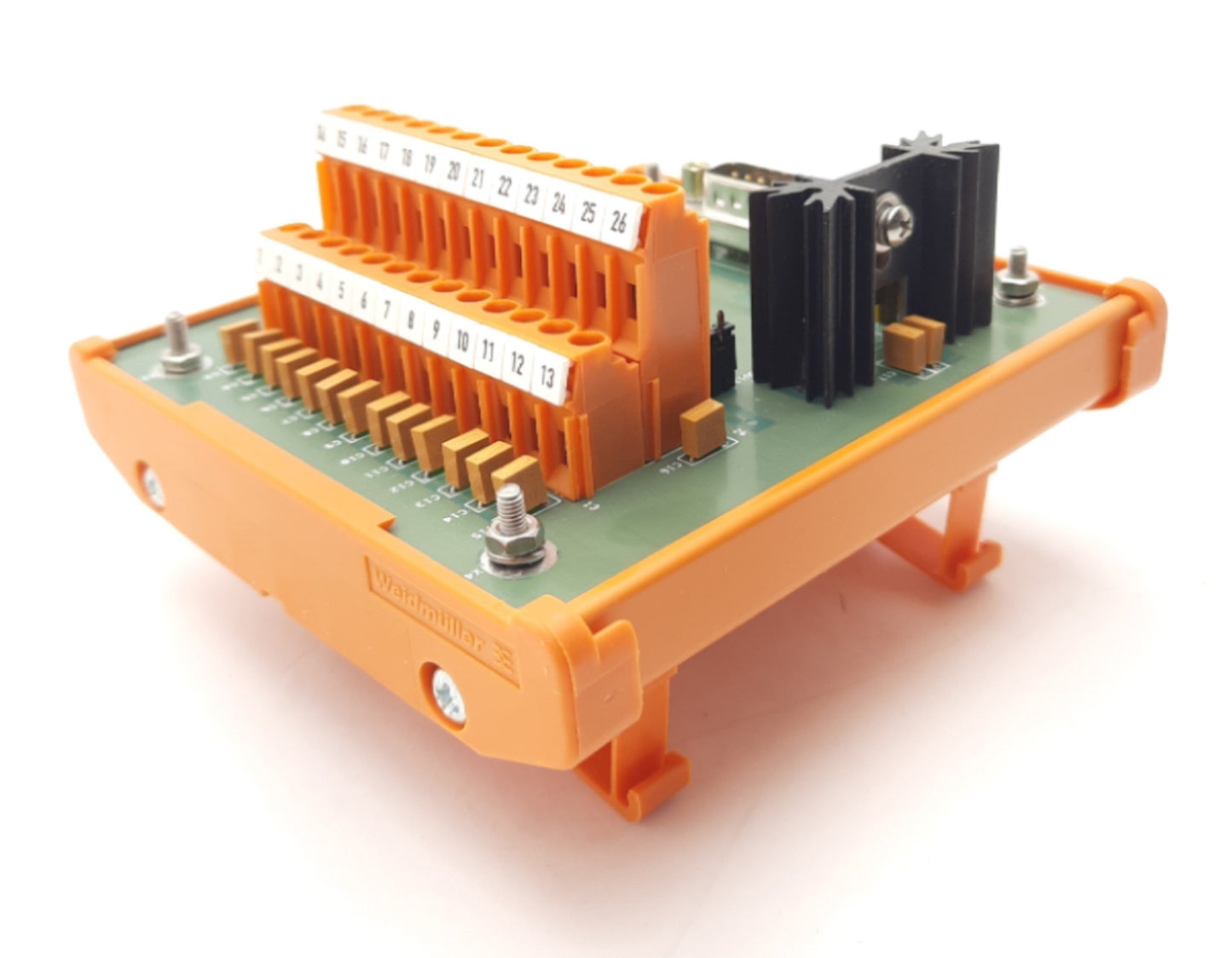 New K-Tron 9184-30760-A Terminal Block Interface Breakout Circuit Board 15-Pin Dsub