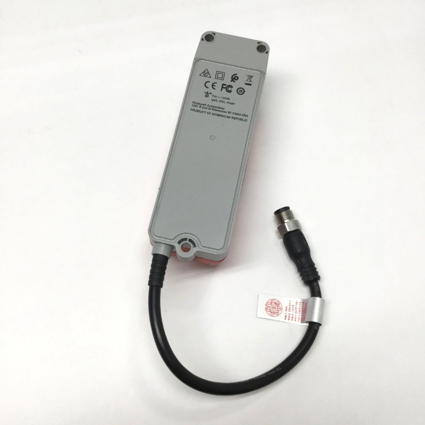 Used Allen-Bradley 440G-LZS21STLH Guardmaster Safety RFID Interlock Switch 24VDC