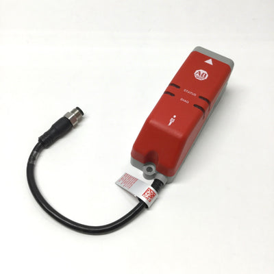 Used Allen-Bradley 440G-LZS21STLH Guardmaster Safety RFID Interlock Switch 24VDC