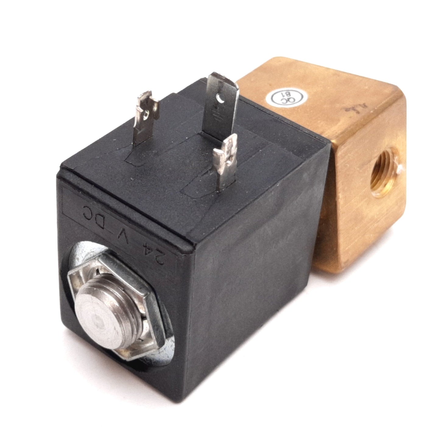 Used Spartan 4200-01-4283 Solenoid Valve, 2-Port N/C, Coil: 24VDC, 900psi, 1/8" NPT