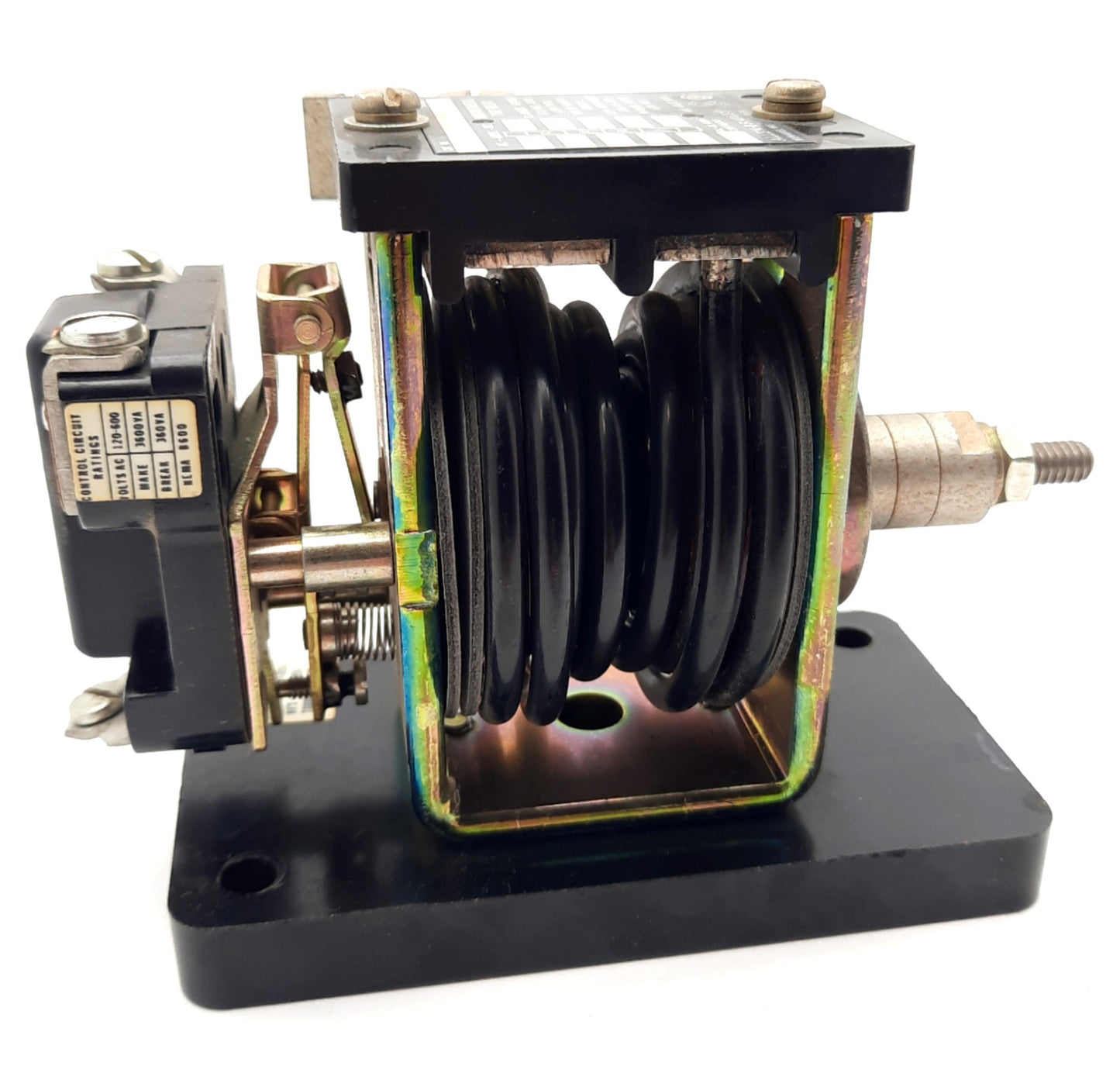 Used Allen Bradley 809-A12E Instantaneous Trip Current Relay 120-600VAC 56A NEMA B600