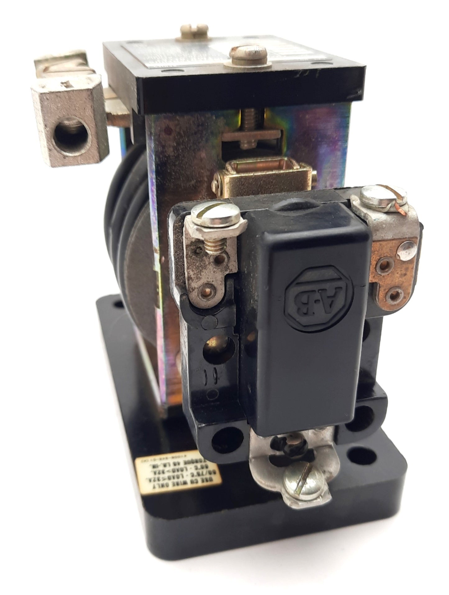 Used Allen Bradley 809-A12E Instantaneous Trip Current Relay 120-600VAC 56A NEMA B600