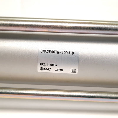 New SMC CNA2F40TN-500J-D Pneumatic Cylinder With Lock, Bore: 40mm, Stroke: 500mm