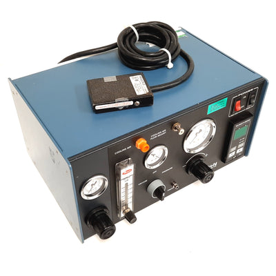 Used Beahm Designs 210A Catheter Balloon Development System, With Foot Switch