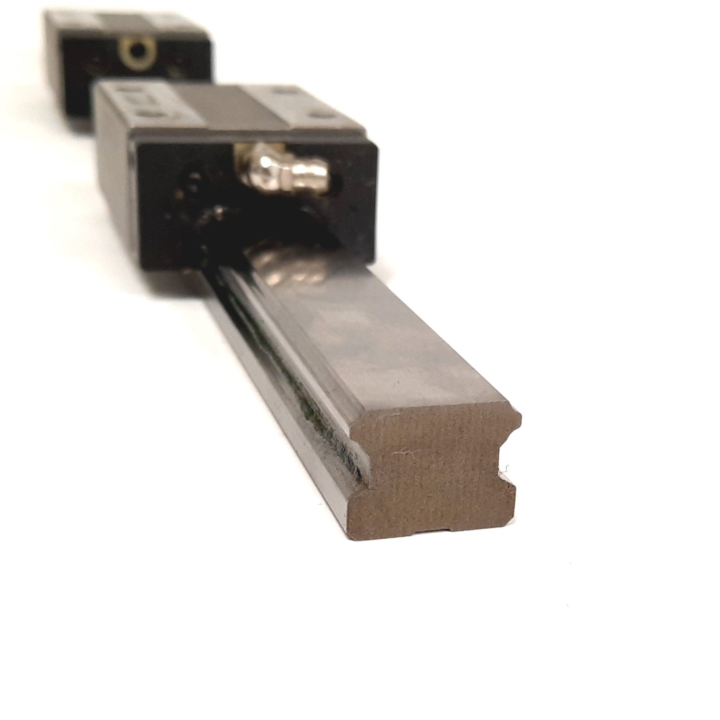 Used PMI MSB25SSSF1 Linear Guideway, 2x Carriages on 518mm Long Rail, 48mm x 60.5mm