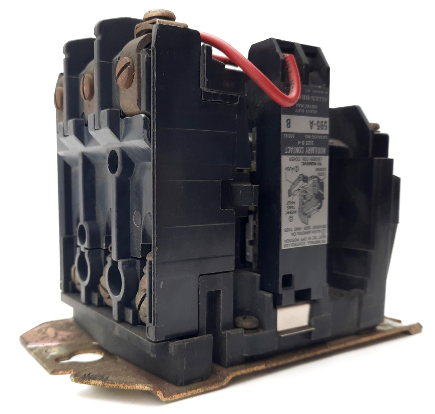 Used Allen Bradley 509-AOD Full Voltage Non-Reversing Starter 600VAC, 5HP 18A