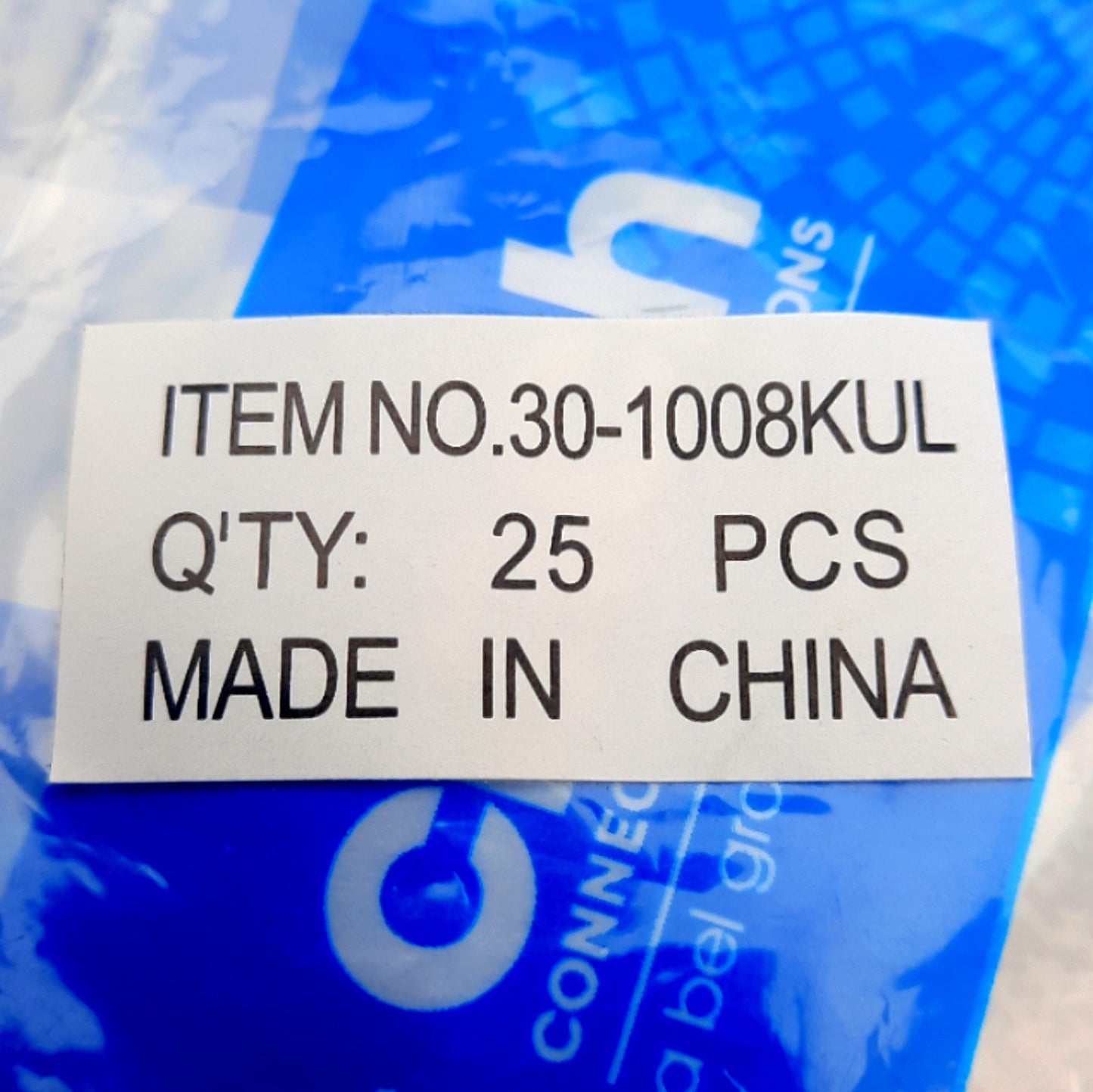 Used Lot of 25 Cinch Connectivity 30-1008KUL Modular Coupler Connector RJ45 to RJ45