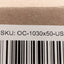 Used Lot of 50 SIENOC OC-1030x50-US RJ45 Female to Female Ethernet Coupler CAT5e/CAT6