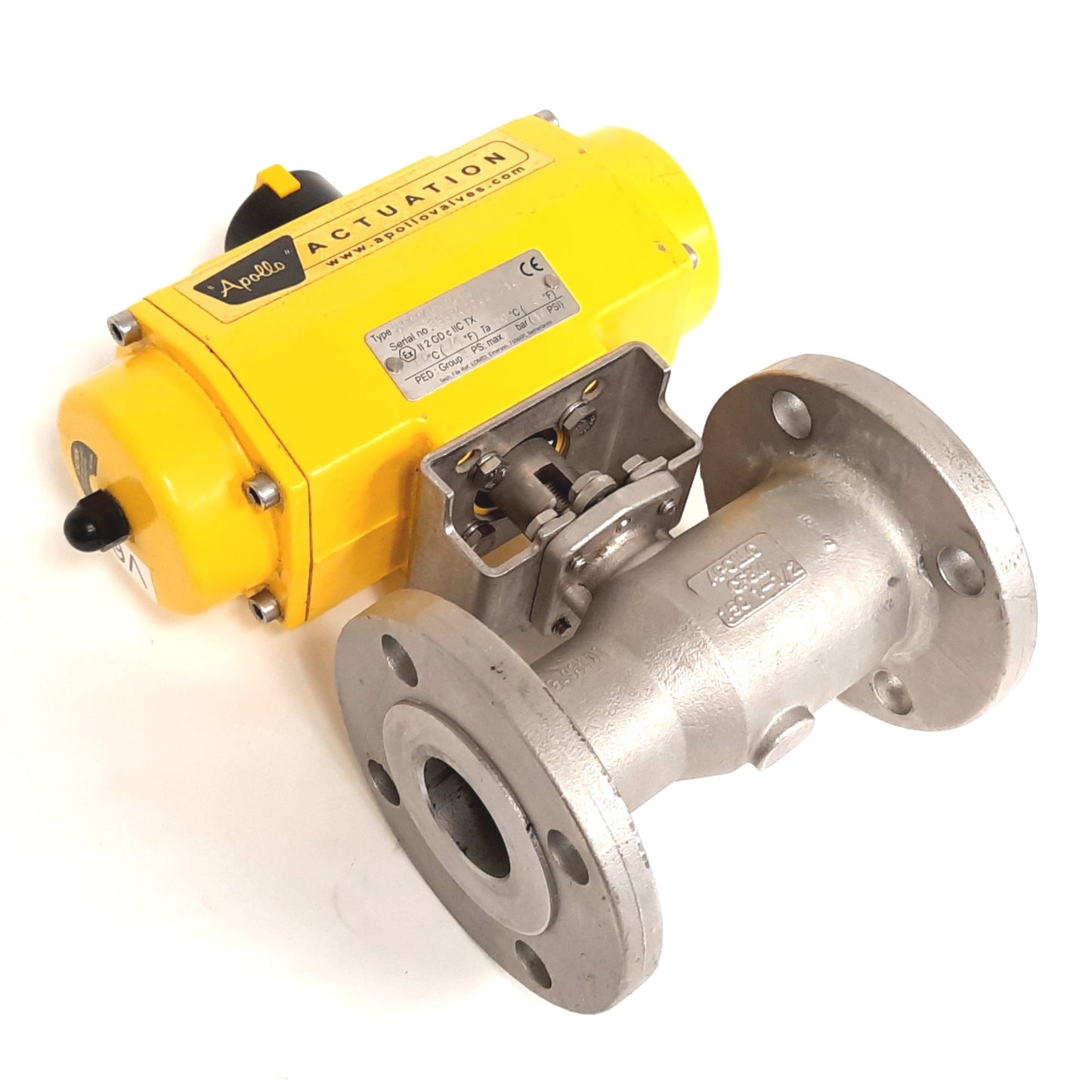 Used Apollo AS0065N042A Actuator with 87A10735A Ball Valve, Size: 1-1/2", 1/4" NPT