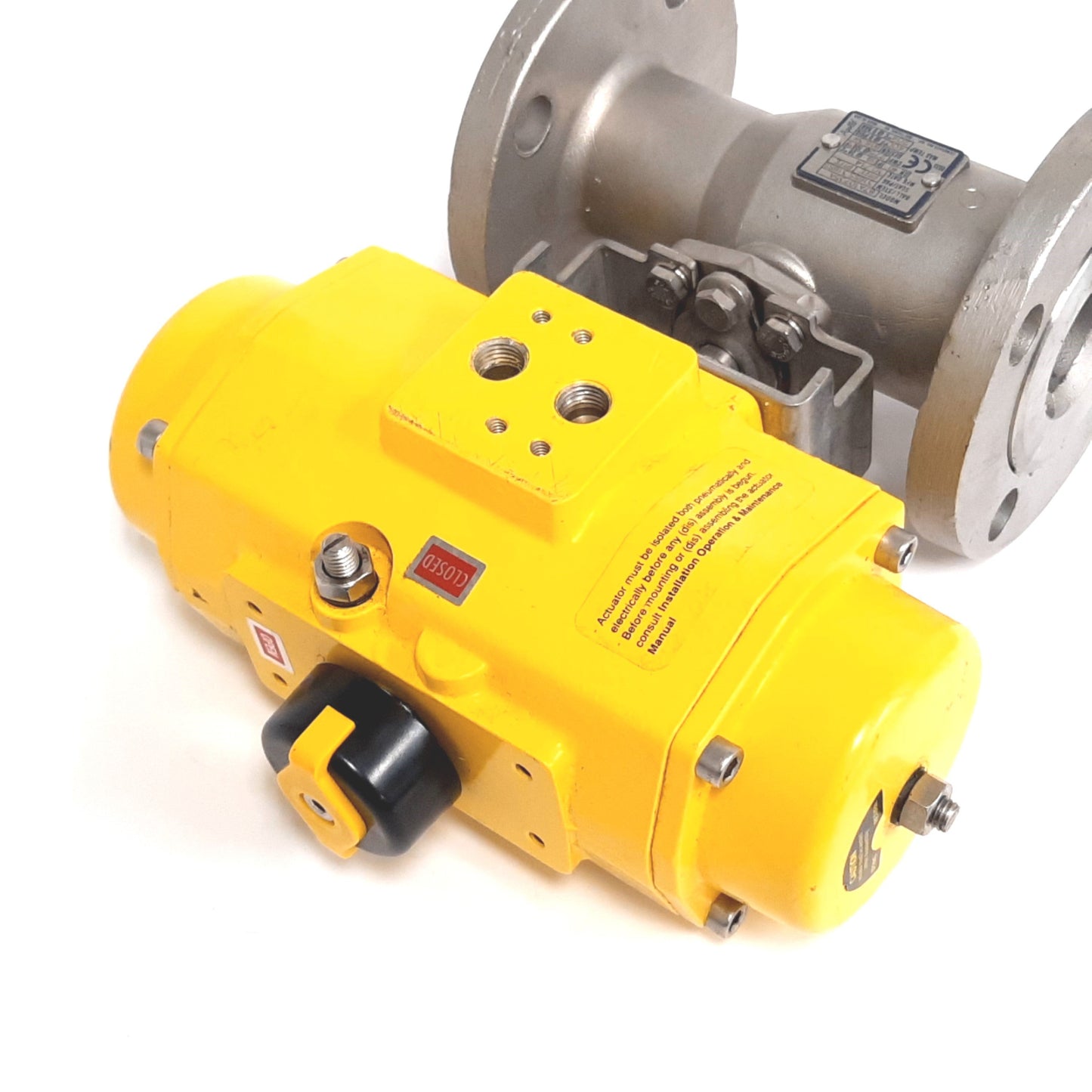 Used Apollo AS0065N042A Actuator with 87A10735A Ball Valve, Size: 1-1/2", 1/4" NPT