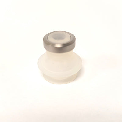 New – Open box Lot Of 10 SMC ZP13BS Silicon Rubber Bellows Vacuum Pad With Lock Ring, 13mm Dia