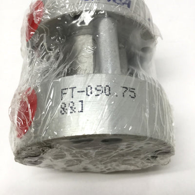 New Bimba FT-090.75 Flat-II Non-Rotating Cylinder, Ø1-1/16" Bore, 3/4" Stroke