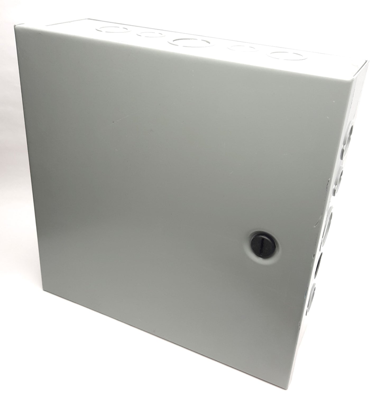 Used Hoffman AHE12X12X4 Electrical Enclosure, NEMA Type 1, 12" x 12" x 4", 16 Gauge