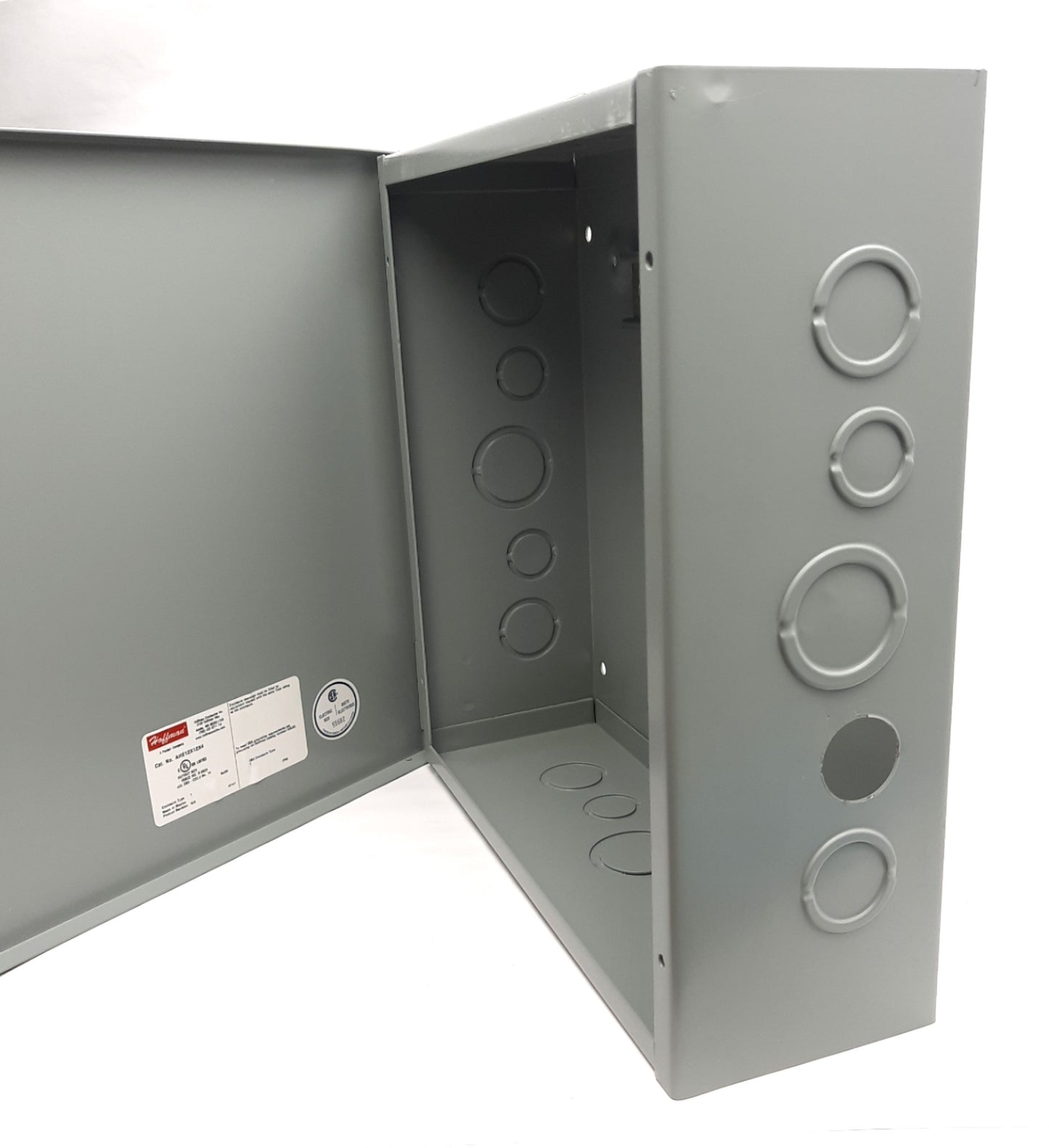 Used Hoffman AHE12X12X4 Electrical Enclosure, NEMA Type 1, 12" x 12" x 4", 16 Gauge