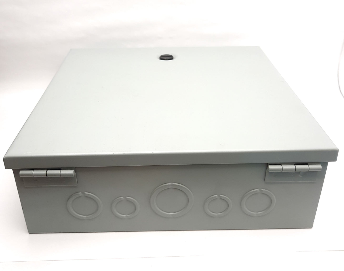 Used Hoffman AHE12X12X4 Electrical Enclosure, NEMA Type 1, 12" x 12" x 4", 16 Gauge