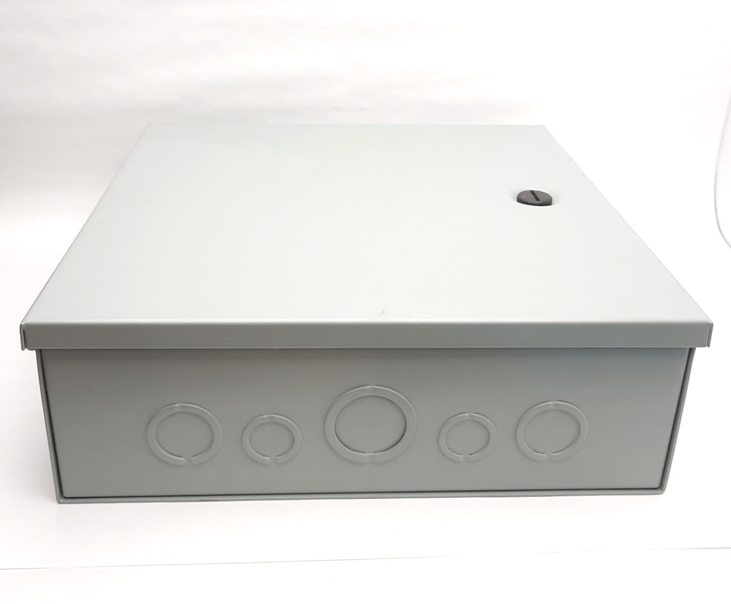 Used Hoffman AHE12X12X4 Electrical Enclosure, NEMA Type 1, 12" x 12" x 4", 16 Gauge