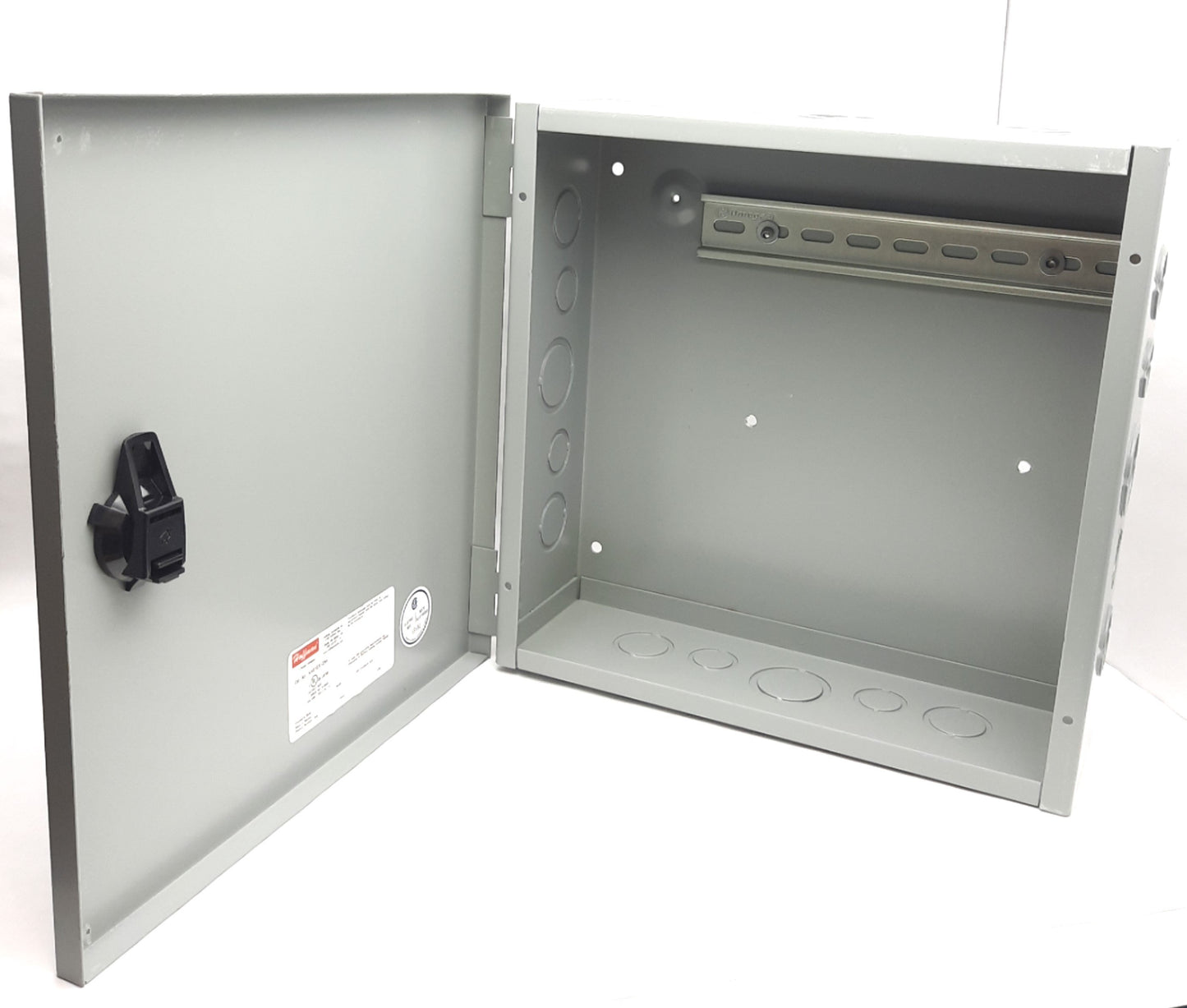 Used Hoffman AHE12X12X4 Electrical Enclosure, NEMA Type 1, 12" x 12" x 4", 16 Gauge