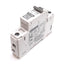 Used Schurter AS168X-CB1G100 Circuit Breaker, 1-Pole, Rating: 10A 277VAC, DIN Rail