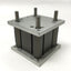 Used Bimba CEF-01261-A EFF Flat Lift Table Compact Guided Air Cylinder, 20mm Stroke