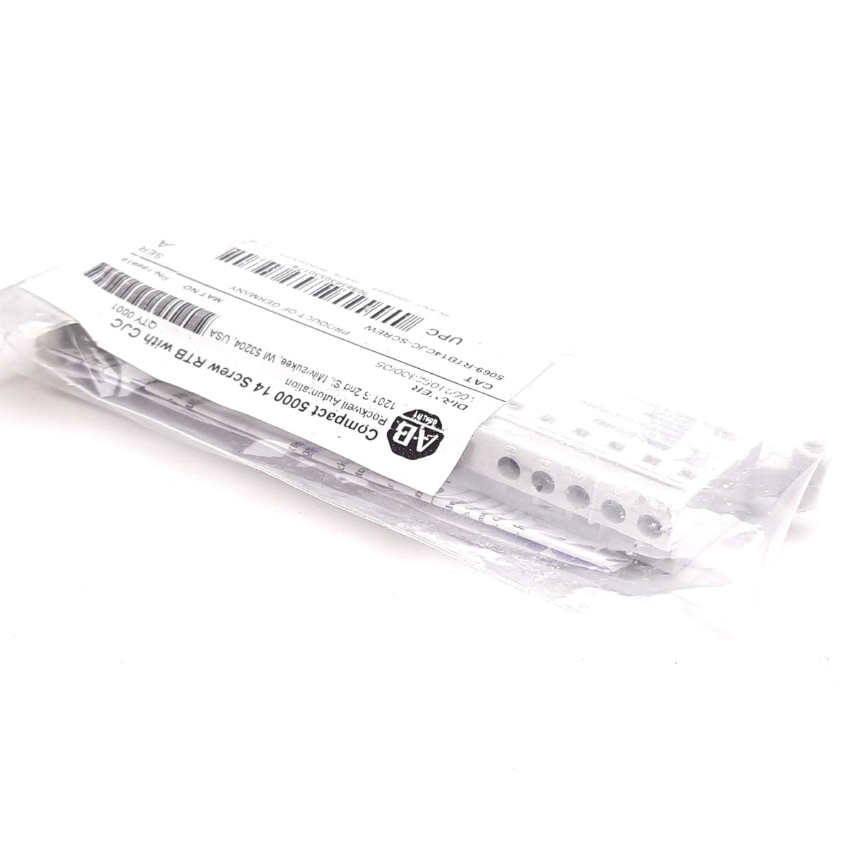 Compact Screw Termina Allen Bradley 5069-RTB14CJC-SCREW Compact 5000 14-Screw Terminal Block ...
