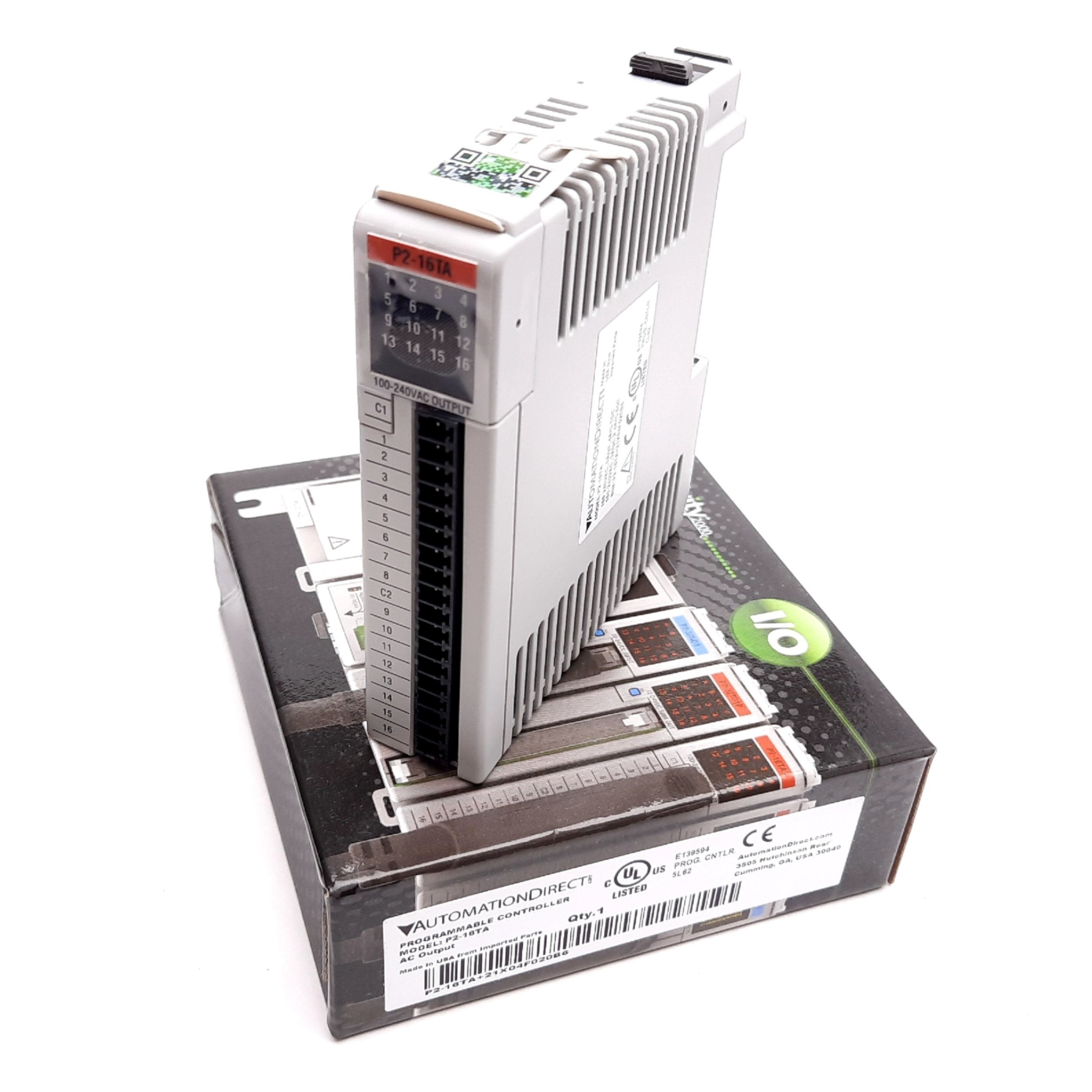 Automation Direct P2-16TA P2000 PLC AC Output Module, 16-Point, 100-24 ...