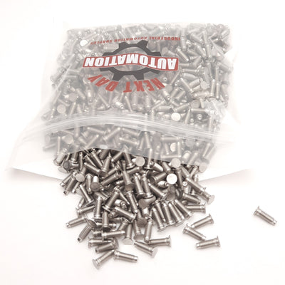 New – Open box Lot of 1000 SW Anderson FHDS-M4-12 PEM Threaded Stud, M4x0.7, 12mm Length