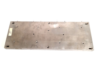 Used Durex DA-2284-1 Aluminum Heating Plate Built in Elements, 28"x10"1.5", 48KW 240V