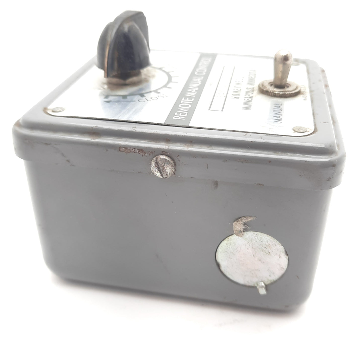 Used Honeywell S443A 10071 Manual Potentiometer DPDT Toggle Switch SPST On/Off 2 Pos