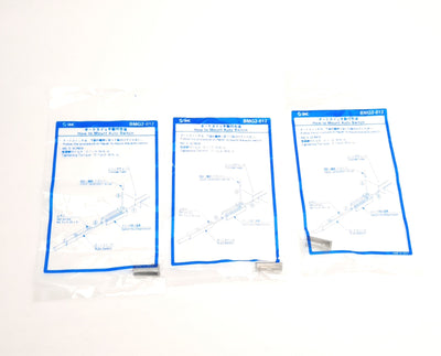 New Lot of 3 SMC BMG2-012 Sensor / Round Body Auto Switch Mounting Brackets