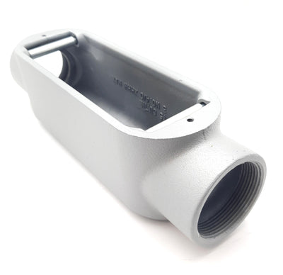 New Emerson C200-M Iron Conduit Body Form 35, C Shaped, 2 Inch, 2 Hub