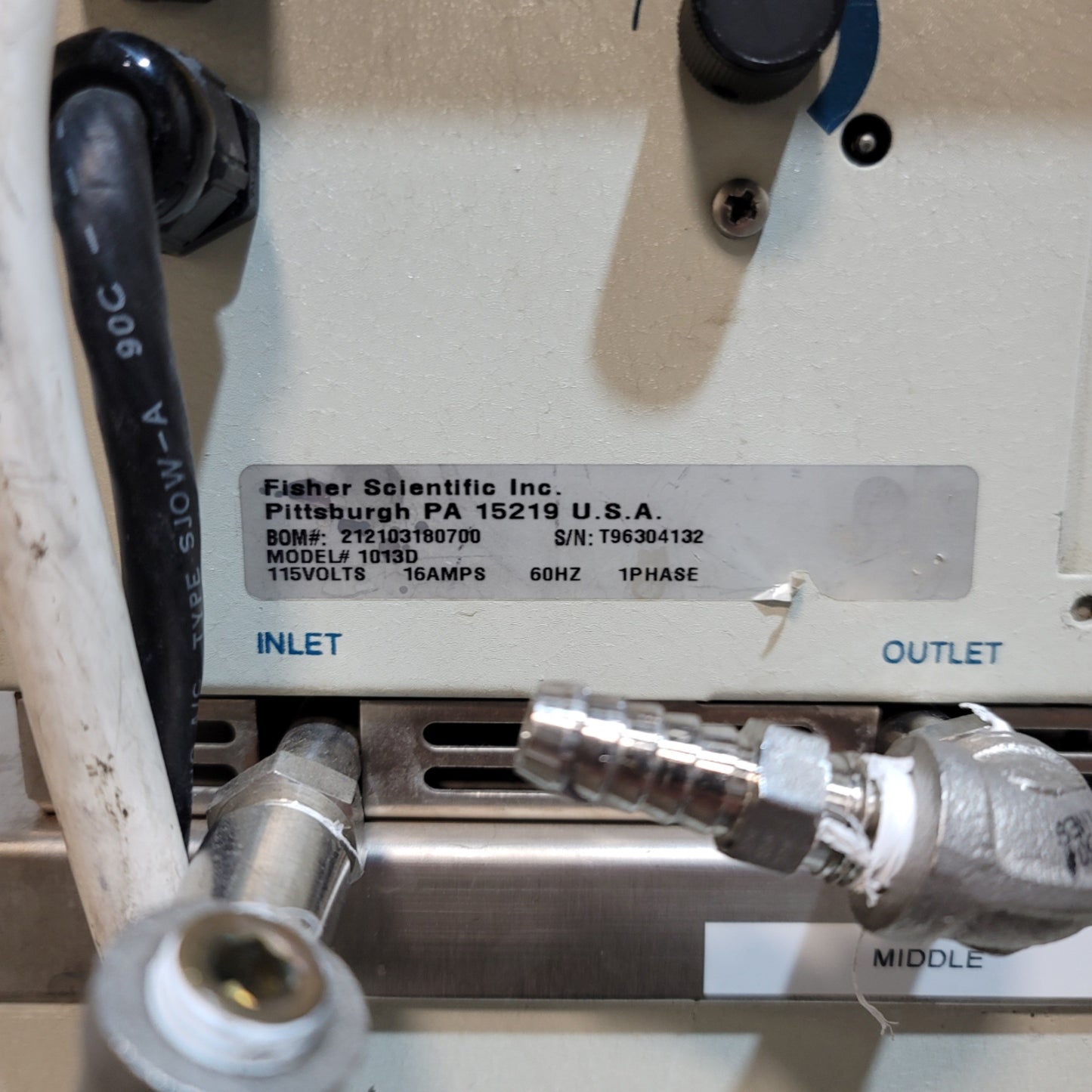 Used Fisher Scientific 1013D Isotemp Refrigerated Recirculating Chiller, -30 To 200°C