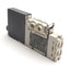 Used SMC SQ1240-5L-C4 Latching Solenoid Valve 2-Pos Double, 0.18-0.7MPa, 24V DC Coil