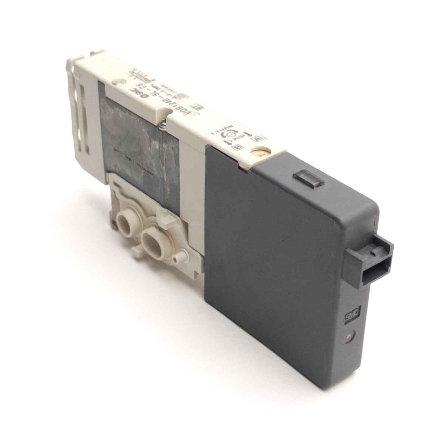 Used SMC VQB1240-5L-C6 Solenoid Valve 2-Pos Single, 0.18-0.7MPa, 24V DC Coil