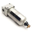 Used SMC NAFD2000-N02-C Miniature Pneumatic Filter, 5µm Filter, 150psig Max, 1/4" NPT