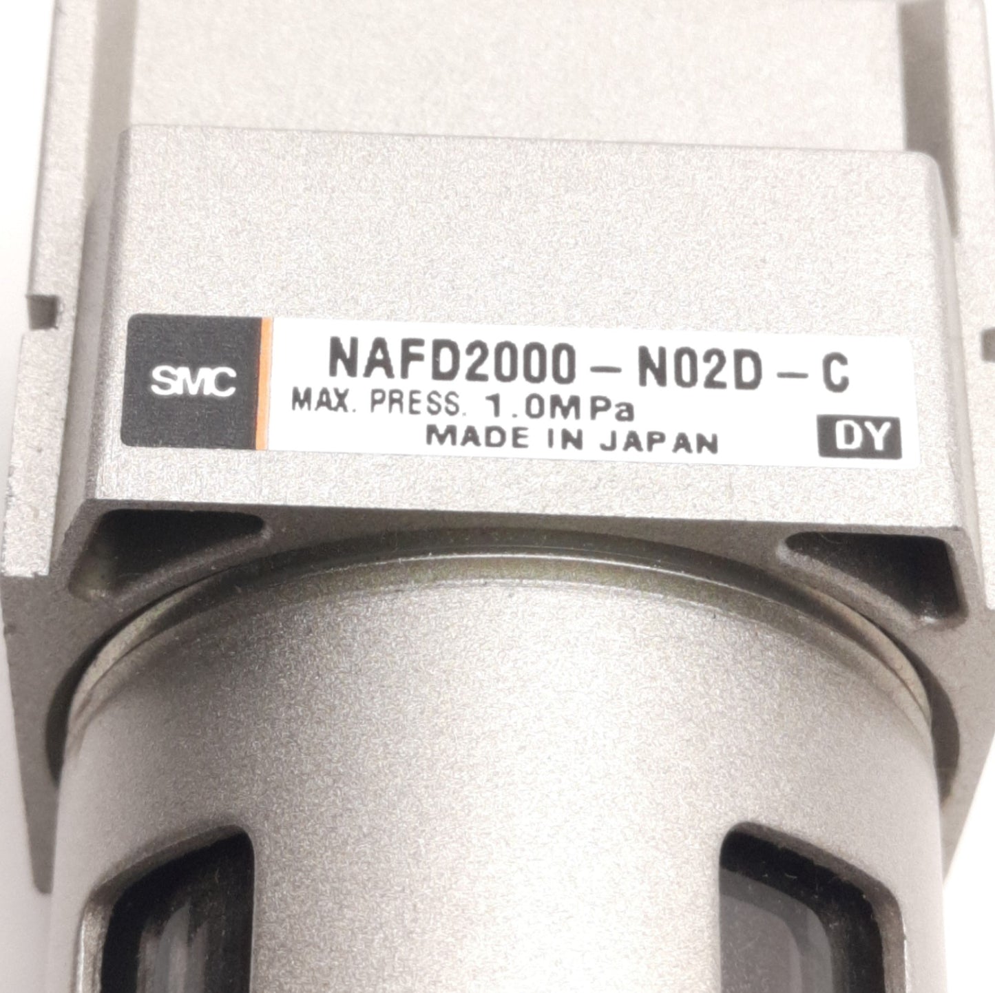 Used SMC NAFD2000-N02-C Miniature Pneumatic Filter, 5µm Filter, 150psig Max, 1/4" NPT