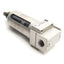Used SMC NAFD2000-N02-C Miniature Pneumatic Filter, 5µm Filter, 150psig Max, 1/4" NPT