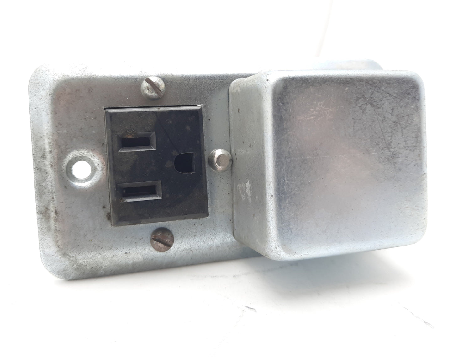 Used Lot of 3 Eaton Bussmann SRU Fusetron Box Cover Unit Single Receptacle 125V, 15A
