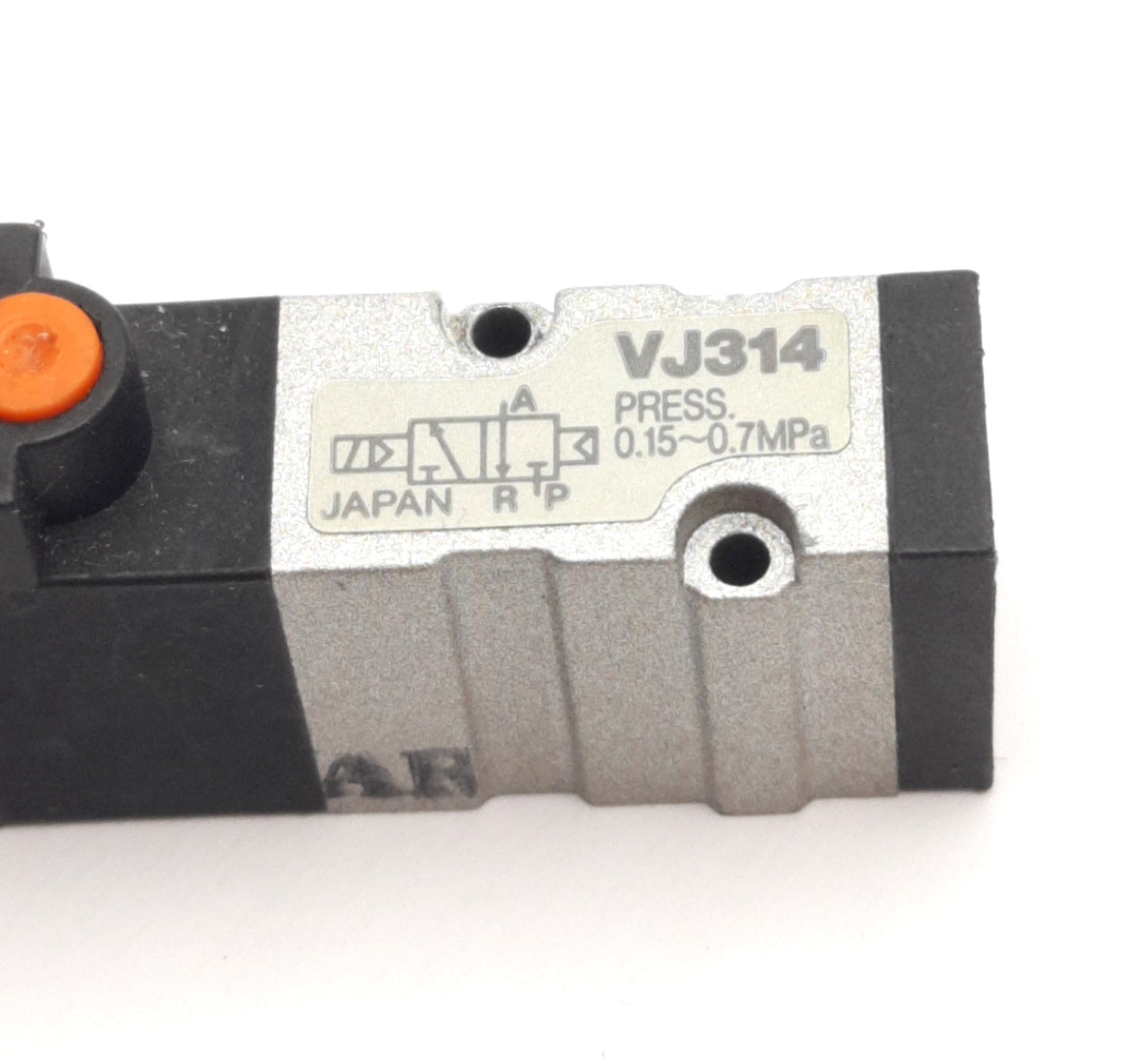 Used SMC VJ314-5 Pilot Release Valve, Normally Closed, 0.15-0.7MPa, 24V DC Coil