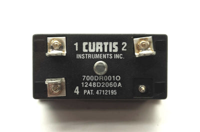 Used Curtis Instruments 700DR001O Panel Hour Counter, 6-Digit