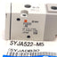 New SMC SYJA522-M5 Pneumatic Pilot Valve, 2-Pos 3-Port N/O 0.15-0.7MPa M5x0.8