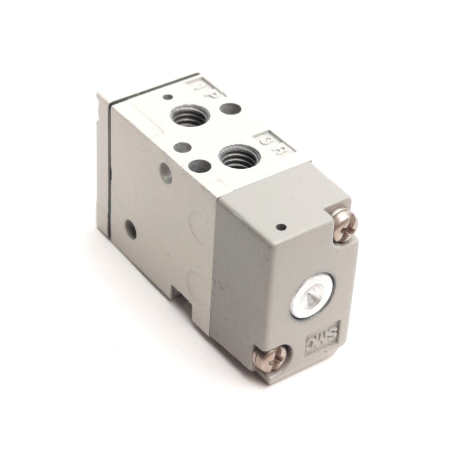 New SMC SYJA522-M5 Pneumatic Pilot Valve, 2-Pos 3-Port N/O 0.15-0.7MPa M5x0.8