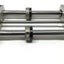 Used PHD SED24 X 4 X 3-AR-J2-M-PB-V1-Z1 Air Cylinder Thruster Slide, 4" Stroke