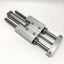 Used PHD SED24 X 4 X 3-AR-J2-M-PB-V1-Z1 Air Cylinder Thruster Slide, 4" Stroke