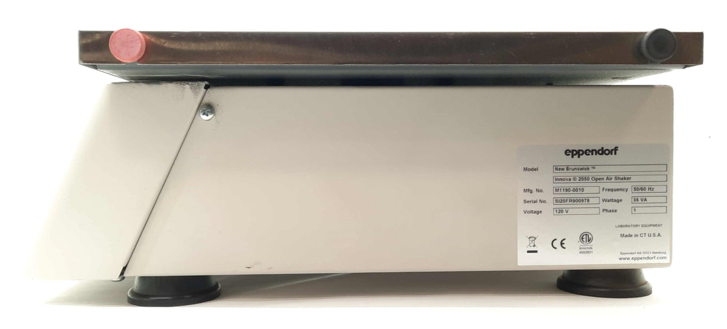 Used New Brunswick Innova 2050 Platform Shaker 16 x 12" 25-500RPM .1-99.9Hours 120VAC