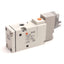 Used SMC SYJ512M-5LOZ-M5-F Solenoid Valve, Normally Closed, 3-Port, 24V DC Coil