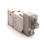 Used SMC SYJ512M-5LOZ-M5-F Solenoid Valve, Normally Closed, 3-Port, 24V DC Coil