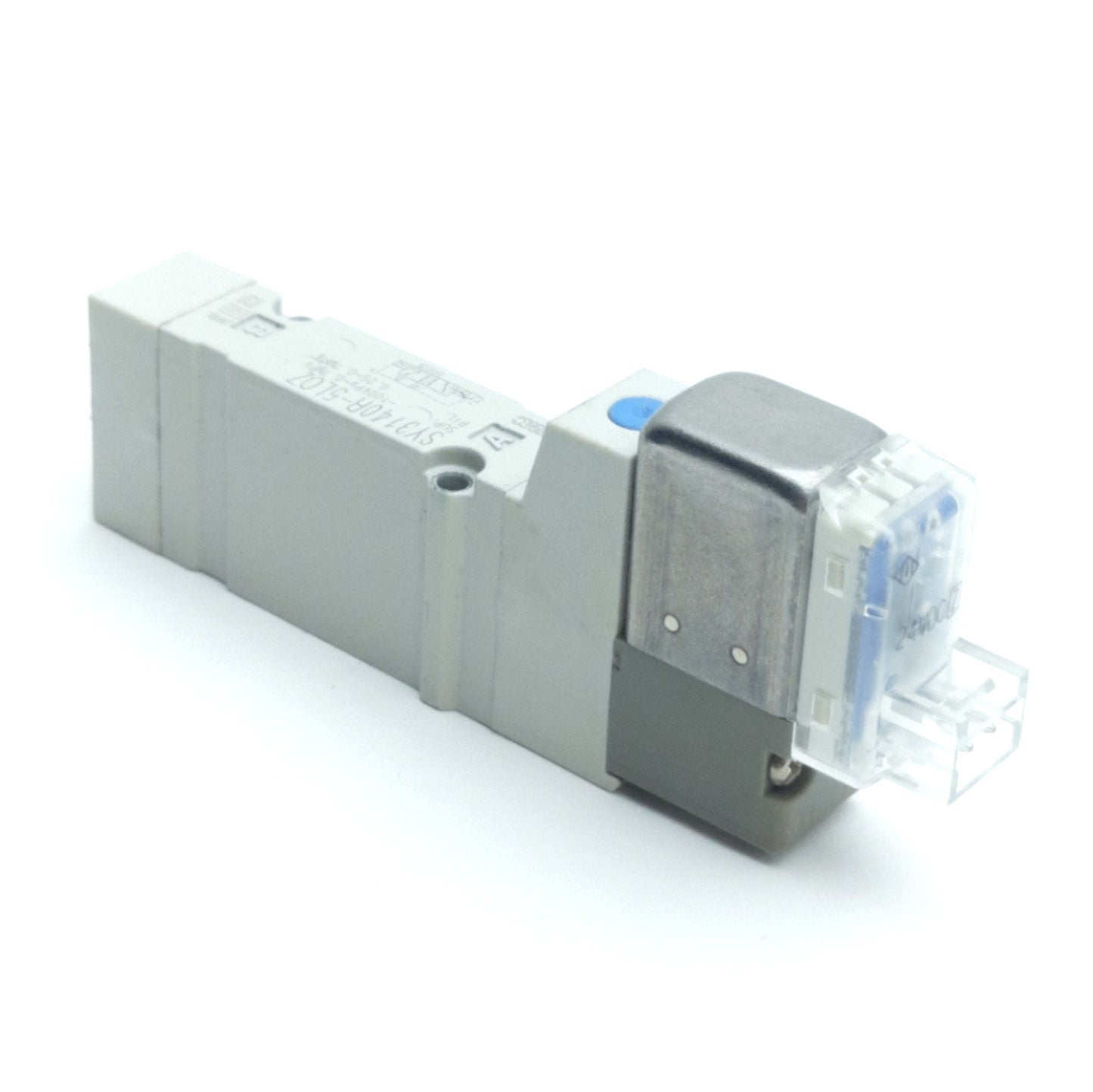 Used SMC SY3140R-5LOZ Solenoid Valve, 2-Pos 5-Port, 0.7MPa Max, 24V DC Coil