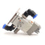 Used SMC SYJ512M-5LOZ-M5 Solenoid Valve, Normally Closed, 3-Port, 24V DC Coil
